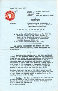 1976 Charity Commission New Scheme
